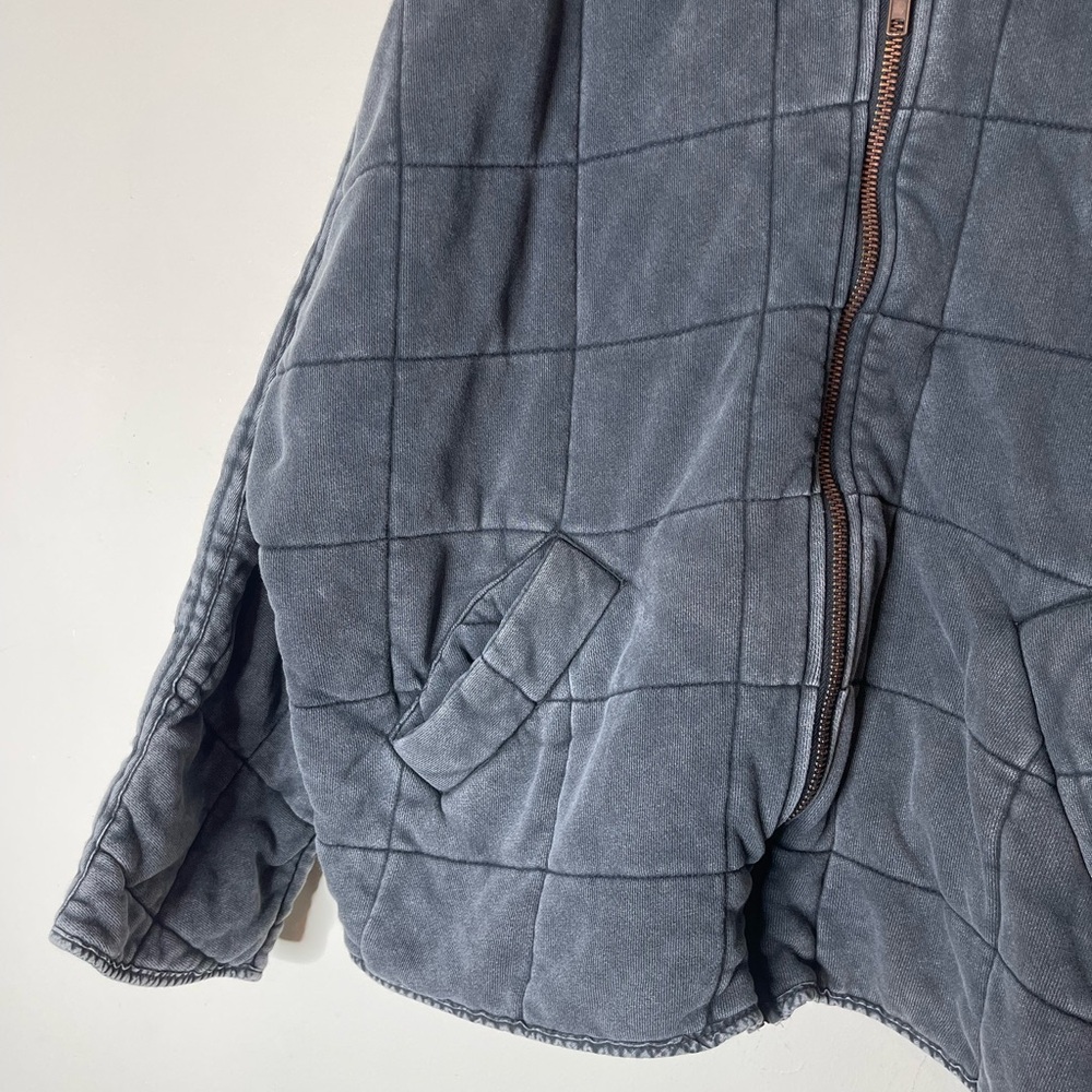 Free people dolman quilted jacket size small womens oversized - Picture 2 of 8